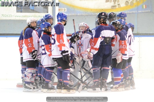 2015-10-03 Como-Hockey Milano Rossoblu U14 0253 Squadra